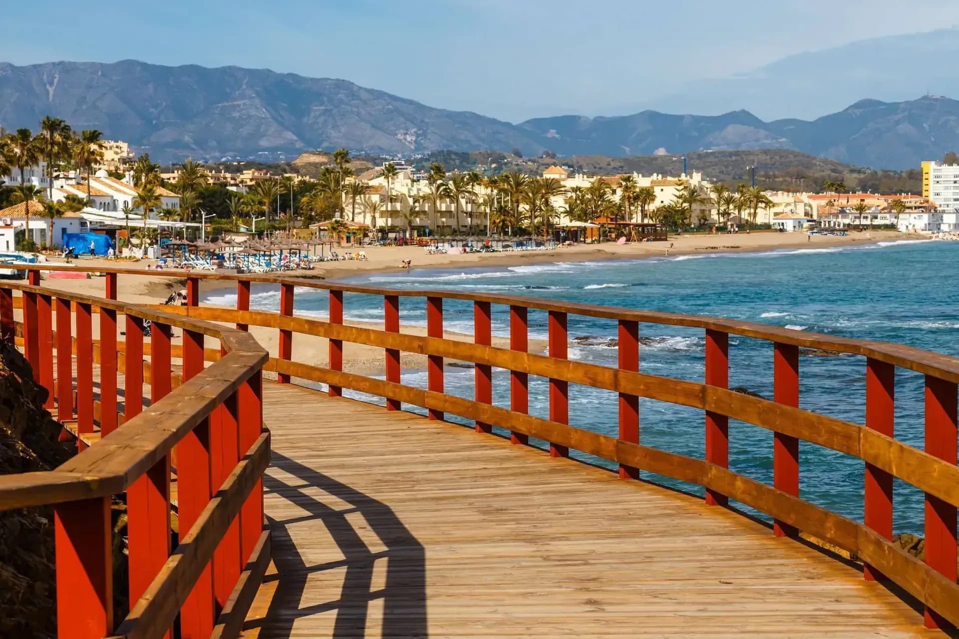 Paseo Litoral del Este: Málaga junto al mar